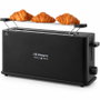 Orbegozo TO 4114 Tostadora de ranura larga, 850W, negro
